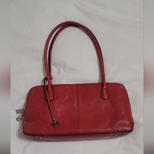 HOBO International Handbag, Red Leather